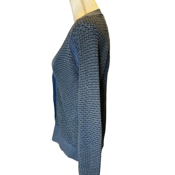 Rag & Bone Jean Kyra blue button front v neck cardigan sweater Size Small - Picture 5 of 8